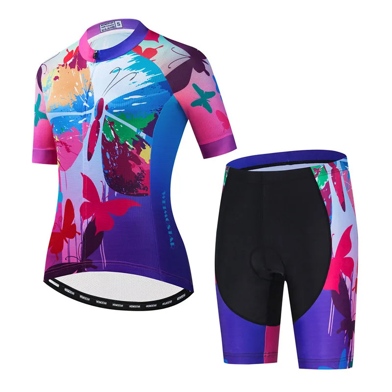 

Weimostar Pro Women's Cycling Clothing Summer MTB Bike Clothing Breathable Mountain Bicycle Clothes Uniform Cycling Jersey Sets