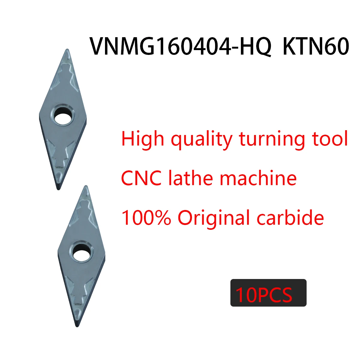 Korea KPOP Original VNMG VNMG16 VNMG1604 VNMG160404 VNMG160408 HQ KA525 KP720 KTN60 Diamond NC Lathe Blade
