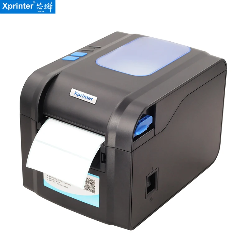 Xprinter Wireless Thermal Label Printers 20mm-80mm Barcode Sticker Printer 365B 370B 330B LAN Bluetooth USB Etiquetas Impresoras