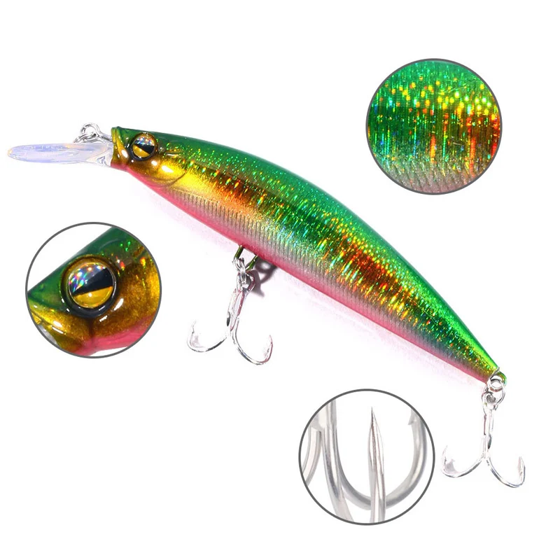 Minnow 105mm 25g fishing lures deep diving lure swimbait ice fish crankbait whopper plopper Sink bass bait japan tackle pesca
