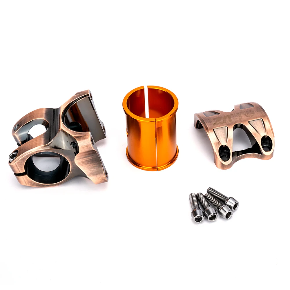 ZTTO MTB 50 mm Vorbau CNC 35 mm 31,8 mm Lenker Fahrrad Ultraleicht 0 Grad Aufstieg Langlebig DH AM Enduro 28,6 mm Gabelschaft Mountainbike – Detail 25