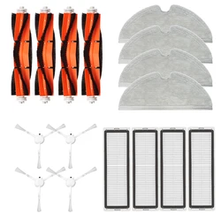 Vacuum Cleaner Accessories For Dreame Robot Vacuum-Mop F9 Robot Roller Side Brush Filter Cloth Parts Kits Consumables DreameF9