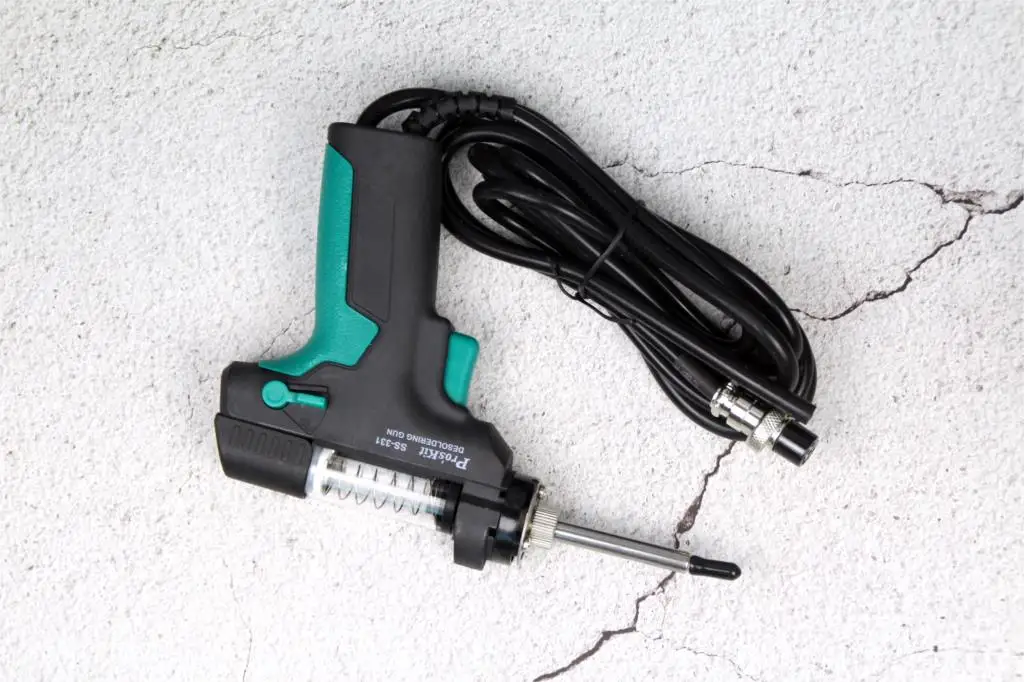 Pro'skit 1pk-SS-331H Esd Lcd Digitale Bga Dissaldatura Aspirazione Elettrico Assorbire Funzione di Sonno Dissaldatura Pompa Solder Sucker Gun