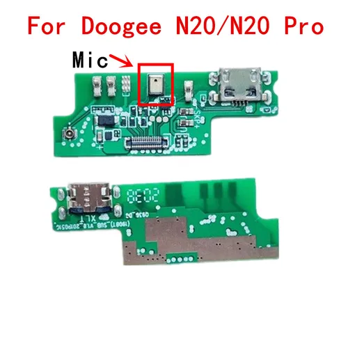 오리지널 신제품 DOOGEE N20/N20 프로 휴대폰 내부 부품, Usb 보드 충전 도크 교체 액세서리 