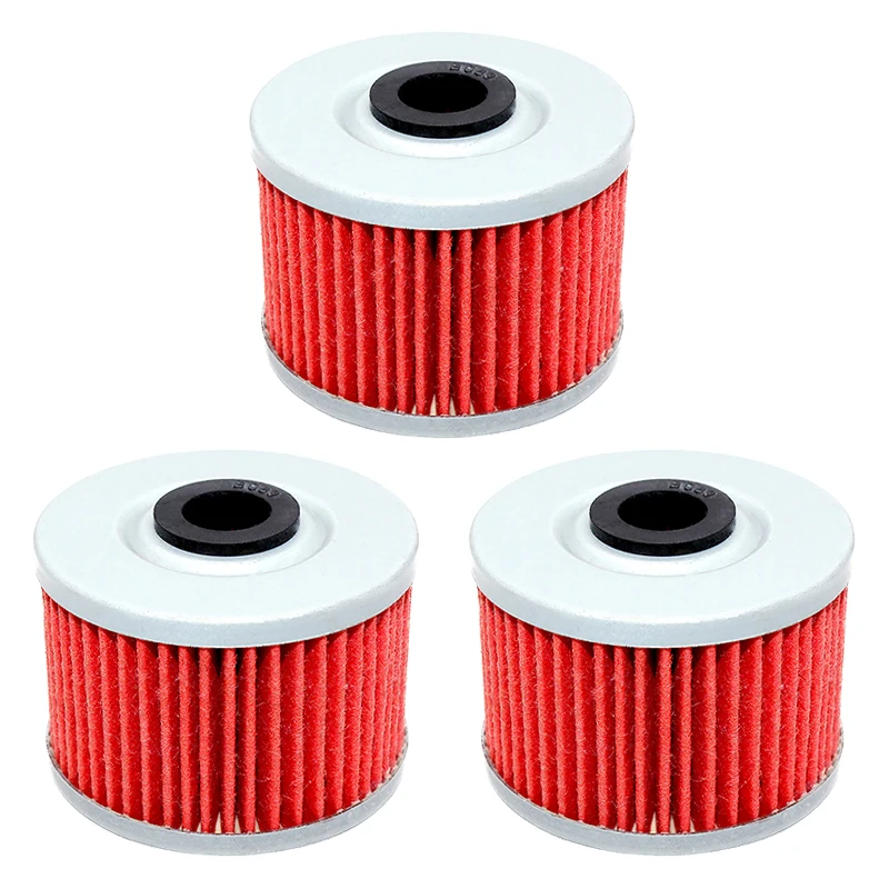 1/3/6pcs Motorcycle Oil Filter for HONDA NX250 NX 250 88-95 FMX650 05-07 FX650 99-02  NX650 NX 650 Dominator 88-02 SLR650 97-00