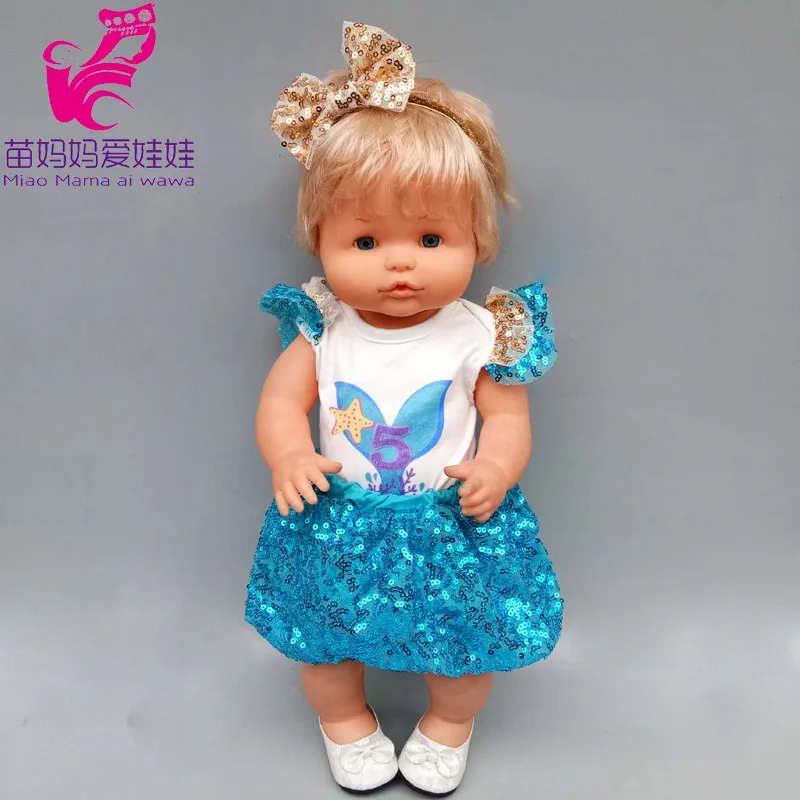 40cm Bebe Doll Clothes for 16-inch Nenuco Winter Plush Suit Ropa Y Su Hermanita Doll Rompers Accessories