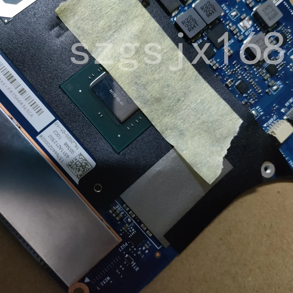 Para lenovo S540-13IML S340-13API computador portátil placa-mãe NM-C571 diskrete grafikkarte cpu I7-10510 ram 8g100% teste