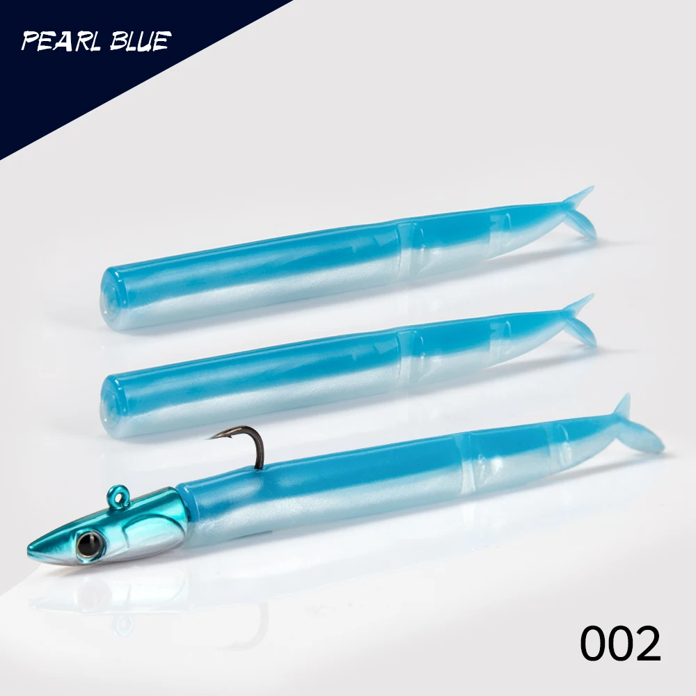 HUNTHOUSE Black Minnow Shad 112mm 12g Weicher Angelköder JIG Head Minnow Easy Shiner Wobbler zum Angeln auf Bass GT LW246