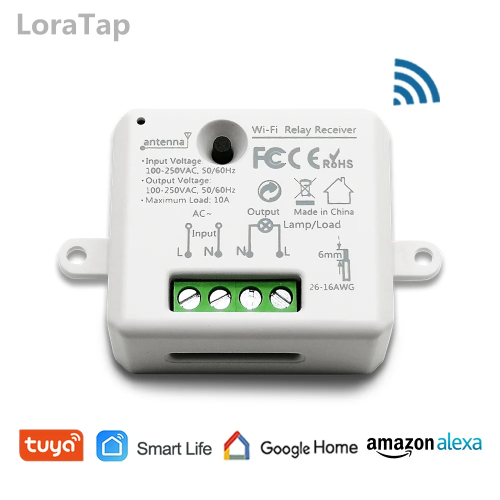 Tuya Smart Life WiFi Switch Socket Relay module Breaker remote control google Home Alexa Echo smart home automation light socket