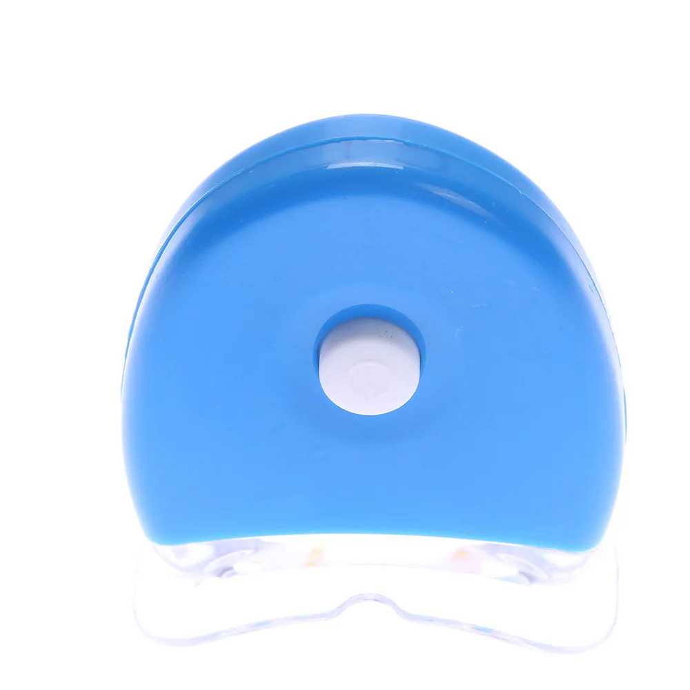 

Clear Mouthpiece Tooth Whitening Lamp Battery Operated Beauty Tool Yellow Teeth Care Solution Electronic Bleaching Accelerator
