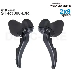 SHIMANO SORA – ensemble de vitesses 2x9 rapports, levier de commande double, gauche et droite, SUPER SLR, 2x9 vitesses, ST-R3000