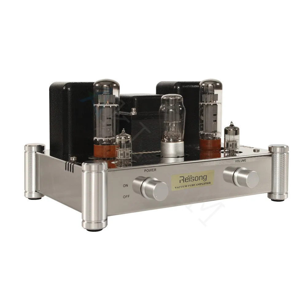 Reisong Boyuu A10 Tube Amplifier EL34 Lamp AMP 2*12W Pure Class A HIFI Tube Audio Preamplifier