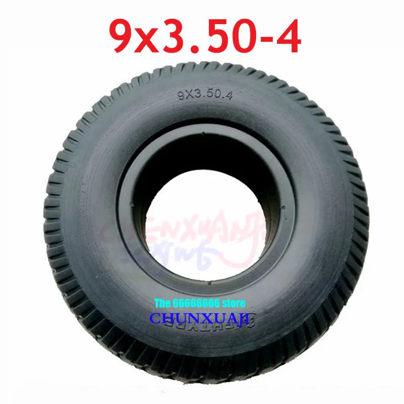 Lightning Shipment 9*3.50-4 Solid Tire 9X3.50-4 Inch Tire of Electric Small Surfing Four-wheel Skateboard Beach Car