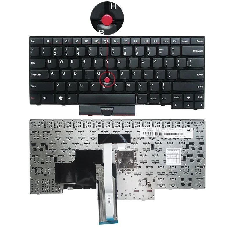 New Laptop US Keyboard for LENOVO IBM E430 E430C E330 E430S E435 S430 T430U E445