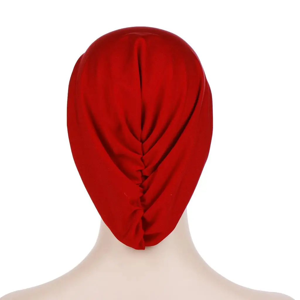 Phụ Nữ hồi giáo Ấn Độ Nón Tóc Hóa Trị Mũ Băng Đô Cài Tóc Turban Gọng Ung Thư Bò Skullies Bonnet Mũ Hồi Giáo Ả Rập Slouch Mũ Ngủ Ban Đêm mũ Lưỡi Trai