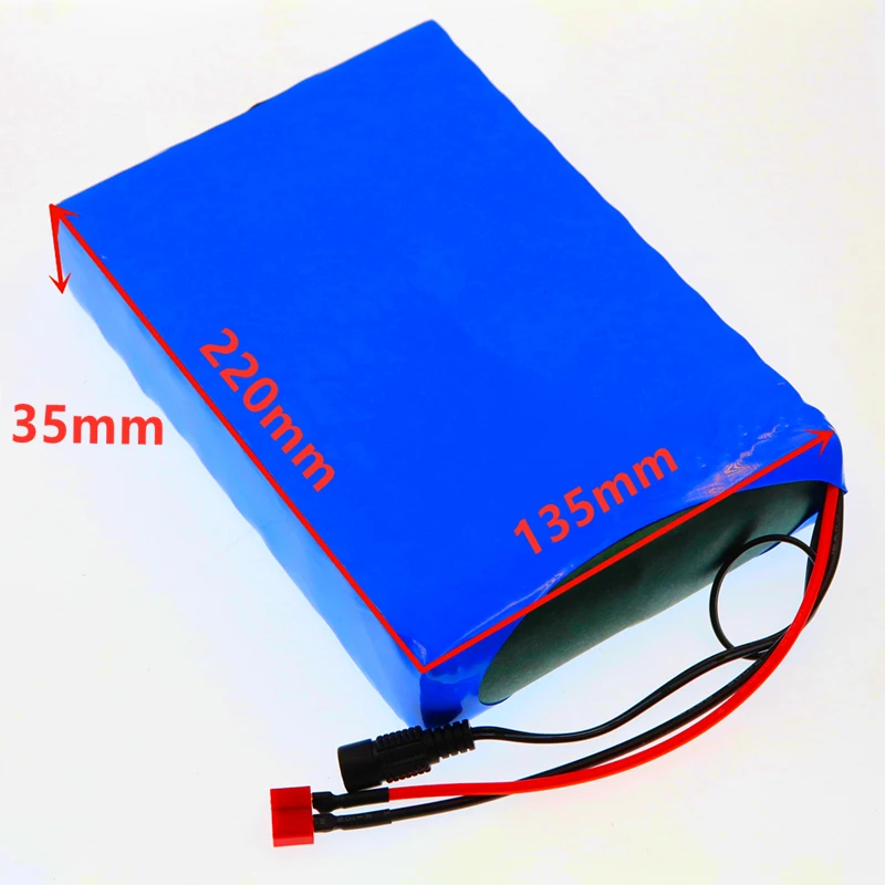 Electric scooter Lithium ion Battery Pack 44.4v 10Ah Electric Skateboard Battery, Built-in 20A BMS Original li-ion Battery Pack