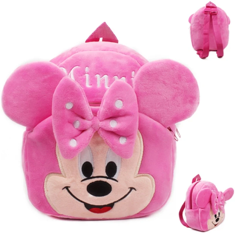 Disney marvel crianças anime mochila de pelúcia mickey mouse homem de ferro homem de aranha gatinho gato de alta capacidade desenhos animados figura