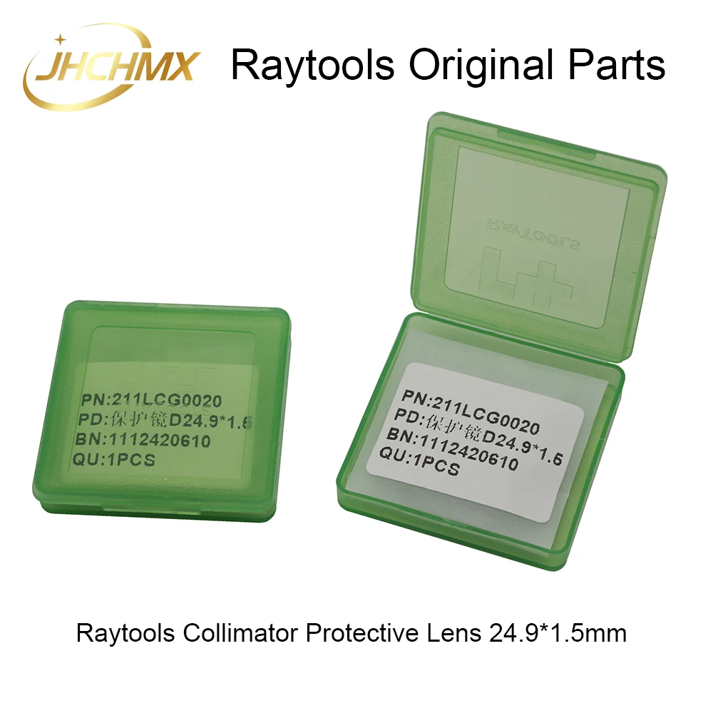 JHCHMX Original Raytools Laser Ceramic Sensor Cable Seal Ring Protective Windows 27.9*4.1/24.9*1.5mm Raytools Laser Head Parts