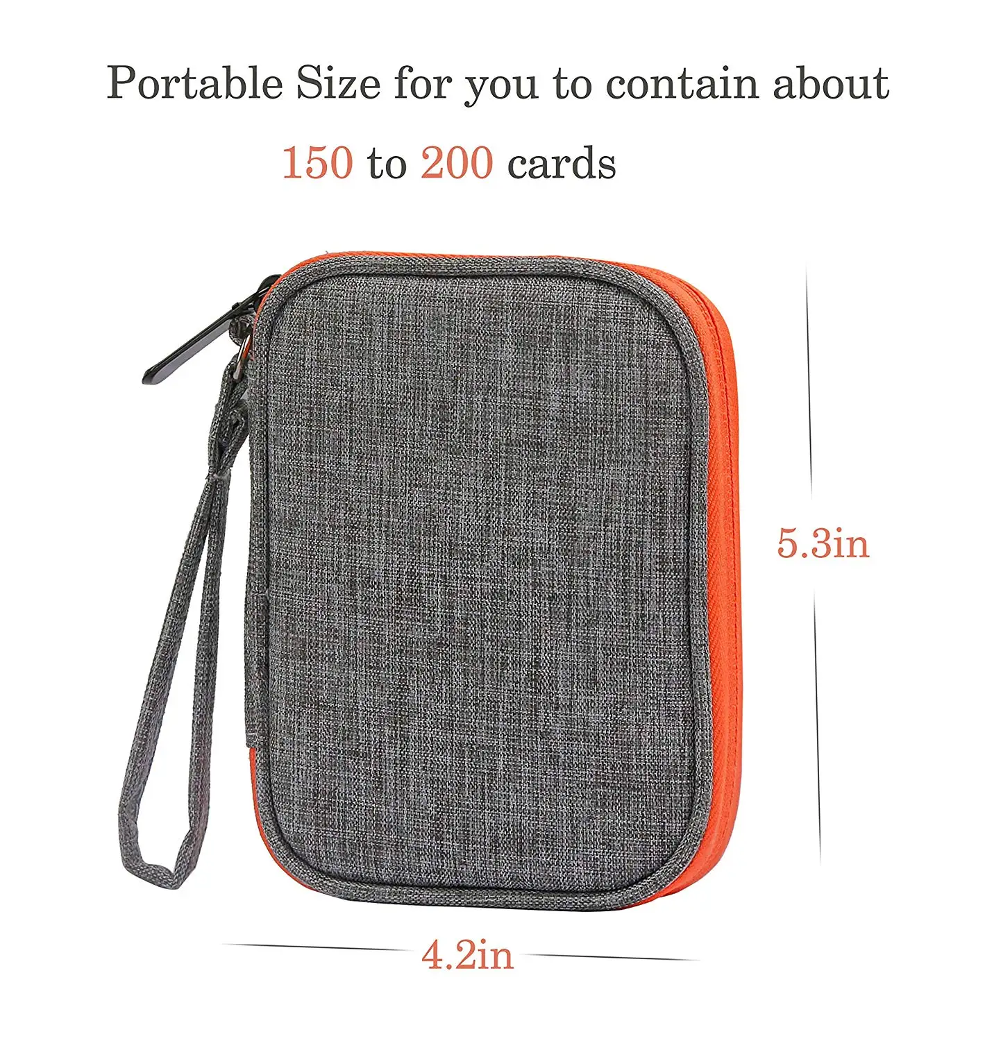 Storage Bag For Travel Carrying UNO Case Compatible Card Game Card Package Key Case Digital Product, Headphone Wire Toys