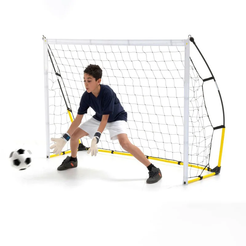 Portable Football Gate Children\'s Folding Simple Detachable Three-Person Five-Person Football Goal Soccer Training Equipment