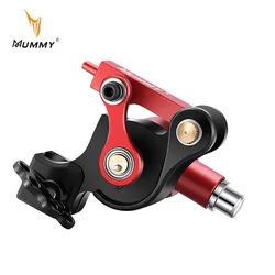 Mummy Rotary Tattoo Machine 3.5mm Stroke Length With RCA Clip Cord Powerful Motor Tattoo Gun For Liner And Shader