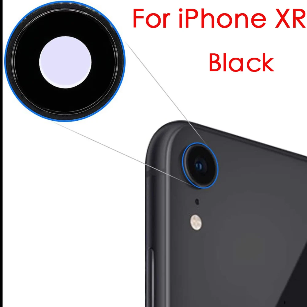 Back Rear Camera Glass Lens Cover Compatible For iPhone XR 6.1 inch Assembly Replacement