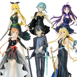 Judai Original Sega LPM Sword Art Online Alicization Kirito Asuna Alice Leafa Sinon Yuuki Ex-Chronicle PVC Action Figure Toys