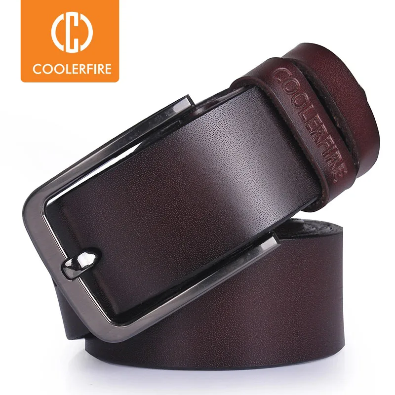 High Quality Genuine Leather Belt Luxury Designer Belts Men Belts For Men Cowskin Fashion Vintage Pin Buckle For Jeans