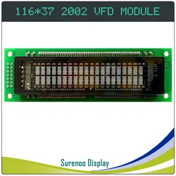 Surenoo 20X2 Parallel Serial SPI VFD Display Screen KH202SD58R1-M Compatible M202SD16LA HLD202S8J01 20T202DA1J 2002 LCD Module