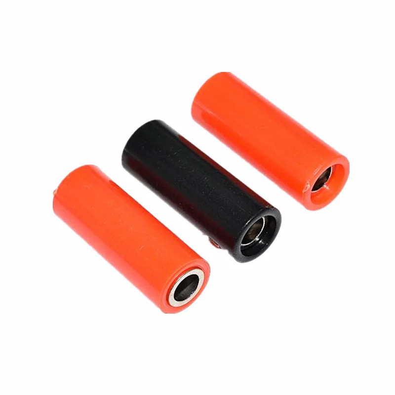 5 szt. 4mm wtyk bananowy gniazdo żeńskie złącze łącznika żeński adapter przedłużający izolowany
