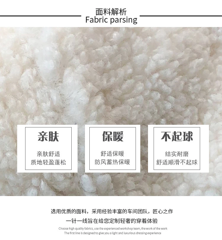 Elegant Faux Fur Woolen Coat Women Fashion Autumn Winter Warm Soft  Fur Jacket Female Plush Overcoat Pocket Casual Teddy Outwear