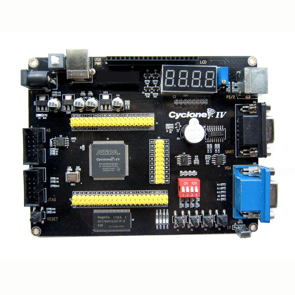 Altera FPGA Papan Pengembangan Siklon IV EP4CE6 EP4CE10 Kartu PCB NIOSII Papan Sirkuit Terpadu