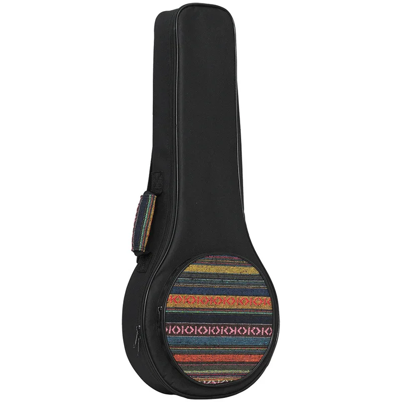 Flat Guitar bag Mandolin National Style Mandolin Backpack with cotton personalized guitar bag