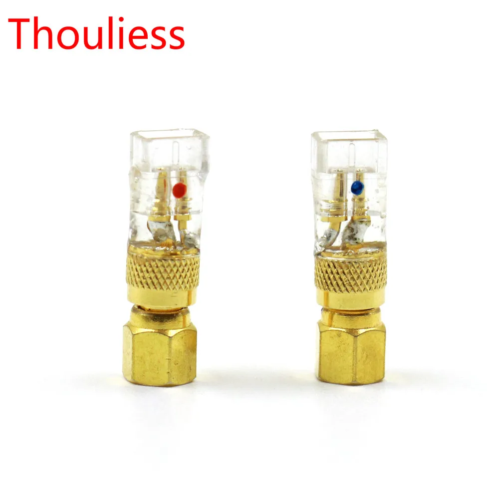 Thouliess One Pair Earphone Plug for HE400 HE500 HE600 HE300 HE560 Male to MMCX/0.78MM Female Converter Adapter