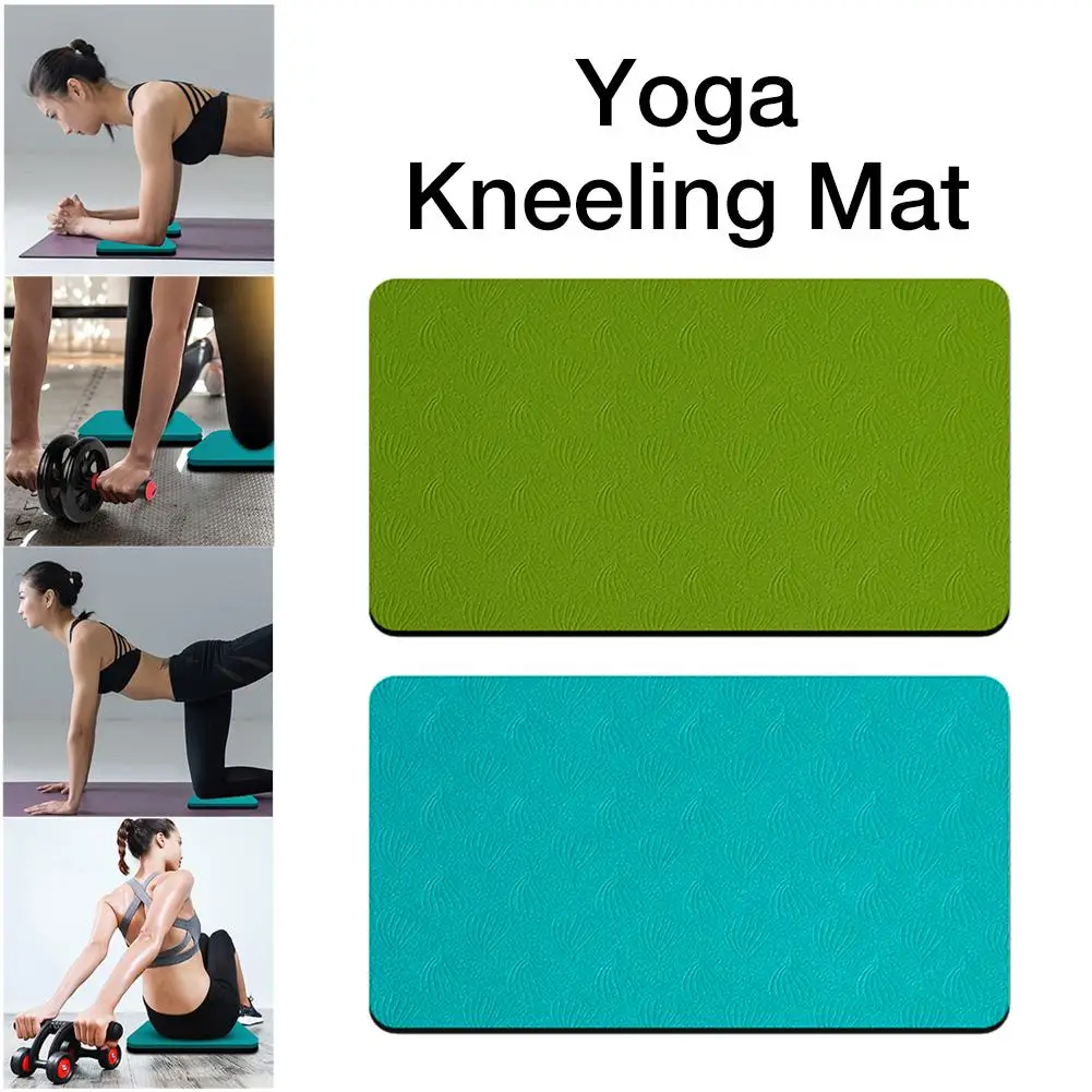 New 1PC 38*21*0.6cm Yoga Knee Pad Non-slip Moisture-resistant Yoga Mat For Plank Pilates Exercise Yoga Accessories Random Color