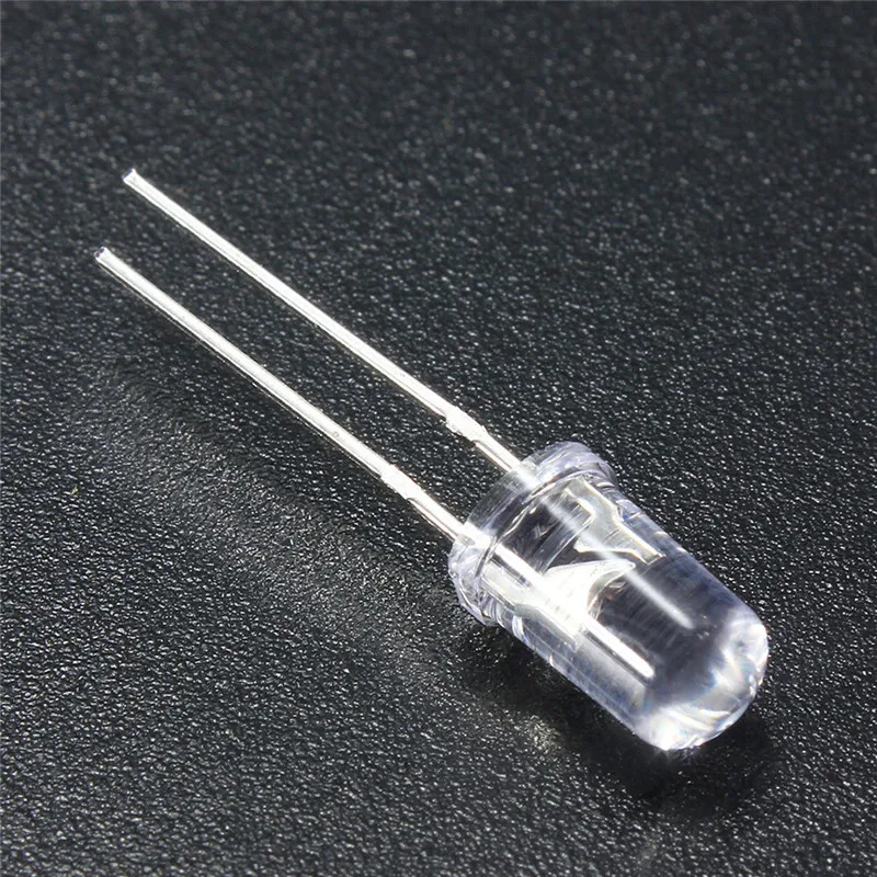 50Pcs/lot Light Emitting Diode 5mm White Yellow Red Blue Green Round Water Clear LED Lamp Bulbs DIY Kit Use For Home Or Office