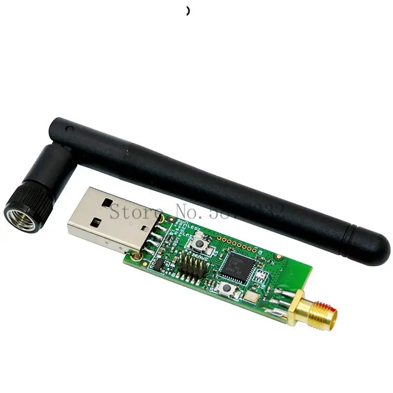 Wireless Zigbee CC2531 2540 Sniffer Bare Board Packet Protocol Analyzer USB Interface Dongle Capture Packet Module 8DBI Antenna