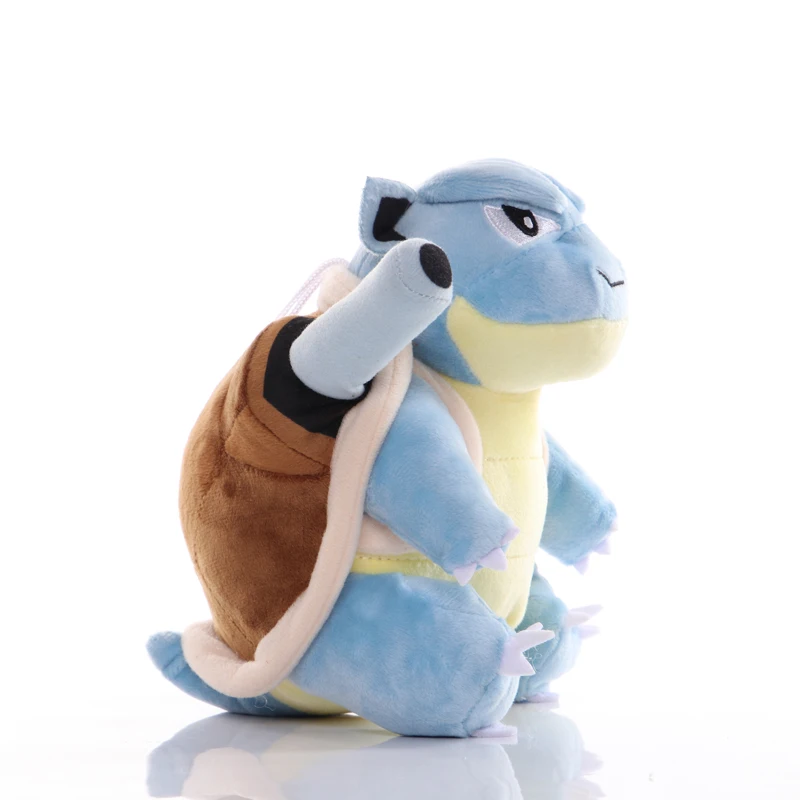 Anime  Blastoise Kawaii Plush Toys Pikachu Greninja Zeraora Stuffed Cute Collectibles Room Decor Children Holiday Gifts