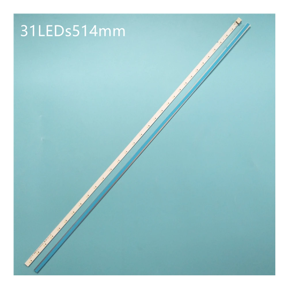 2 PCS striscia di retroilluminazione a LED per Samsung UE49K5100AU UN49K5300 UE49K5100 CY-FK049BNEV3H 49K5100A UE49K5100AK UE49K5100AW UE49K5300A