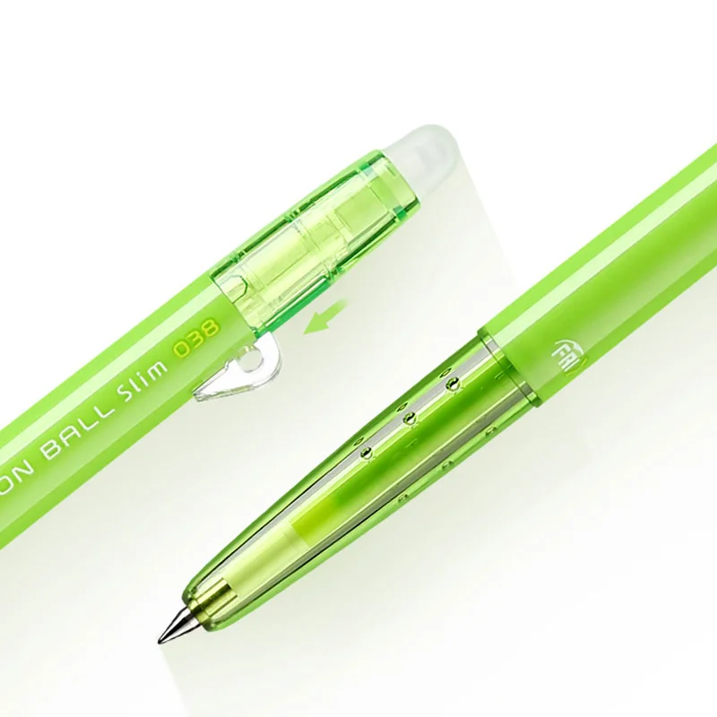 Japan Pilot FRIXION Pen slim Erasable Gel Pen Ball Point 0.38 mm Japan LFBS-18UF 20 Color Available