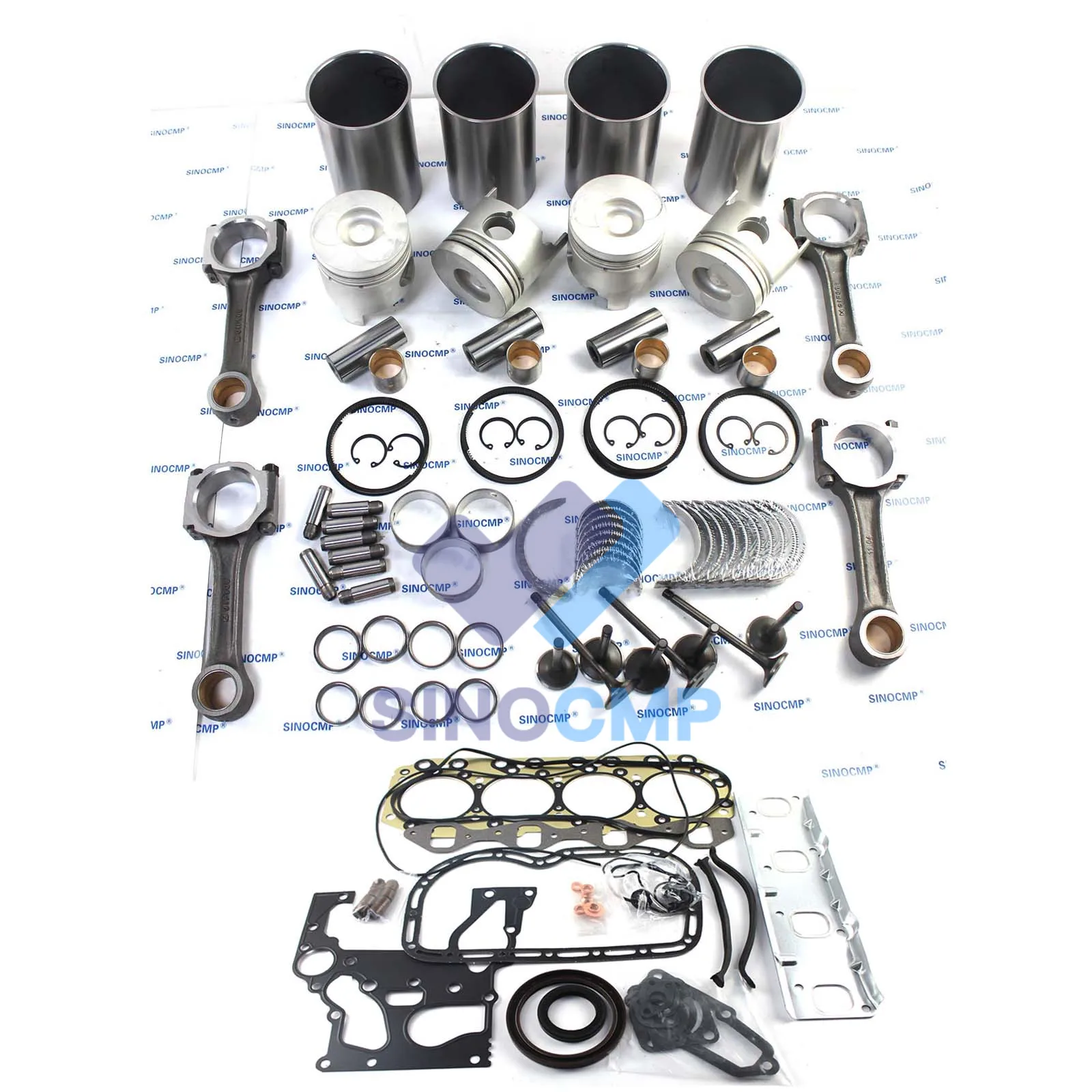 

4JA1 4JA1T Diesel Engine Overhaul Rebuild Kit for NHR54 TFR54 RODEO Pickup Truck 5878131730