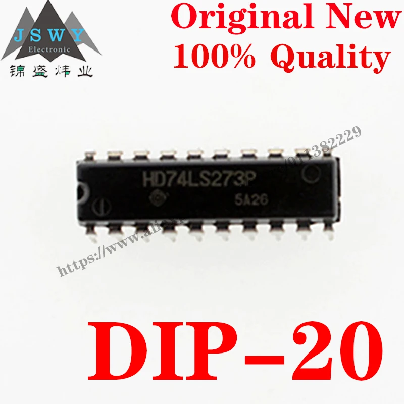 10~100-pcs-hd74ls273p-dip-20-semiconductor-common-clock-reset-eight-d-trigger-chip-ic-chip-with-for-module-arduino-free-shipping