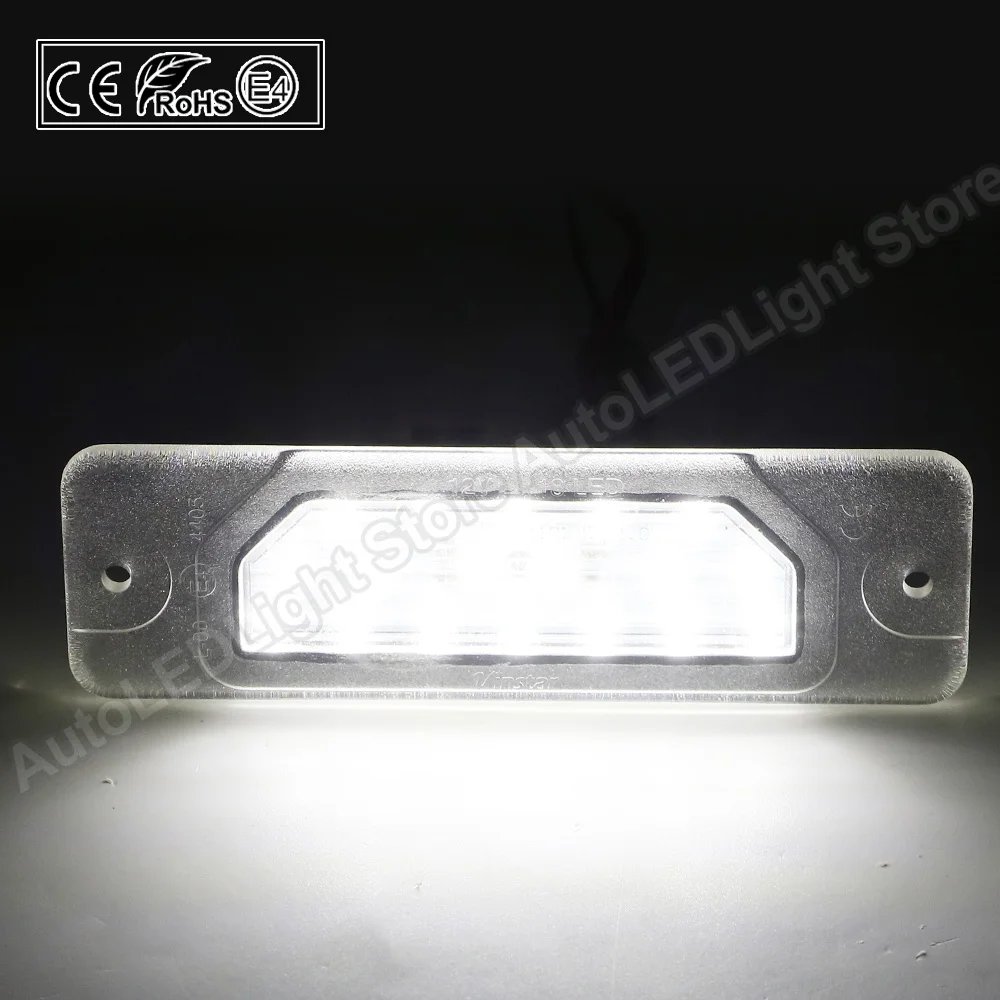 LED License Number Plate Light Lamp For Infiniti FX35/45 2003 2004 2005 2006 2007 2008 Q45 I30/I35 M37/M56 Nissan Cefiro Fuga