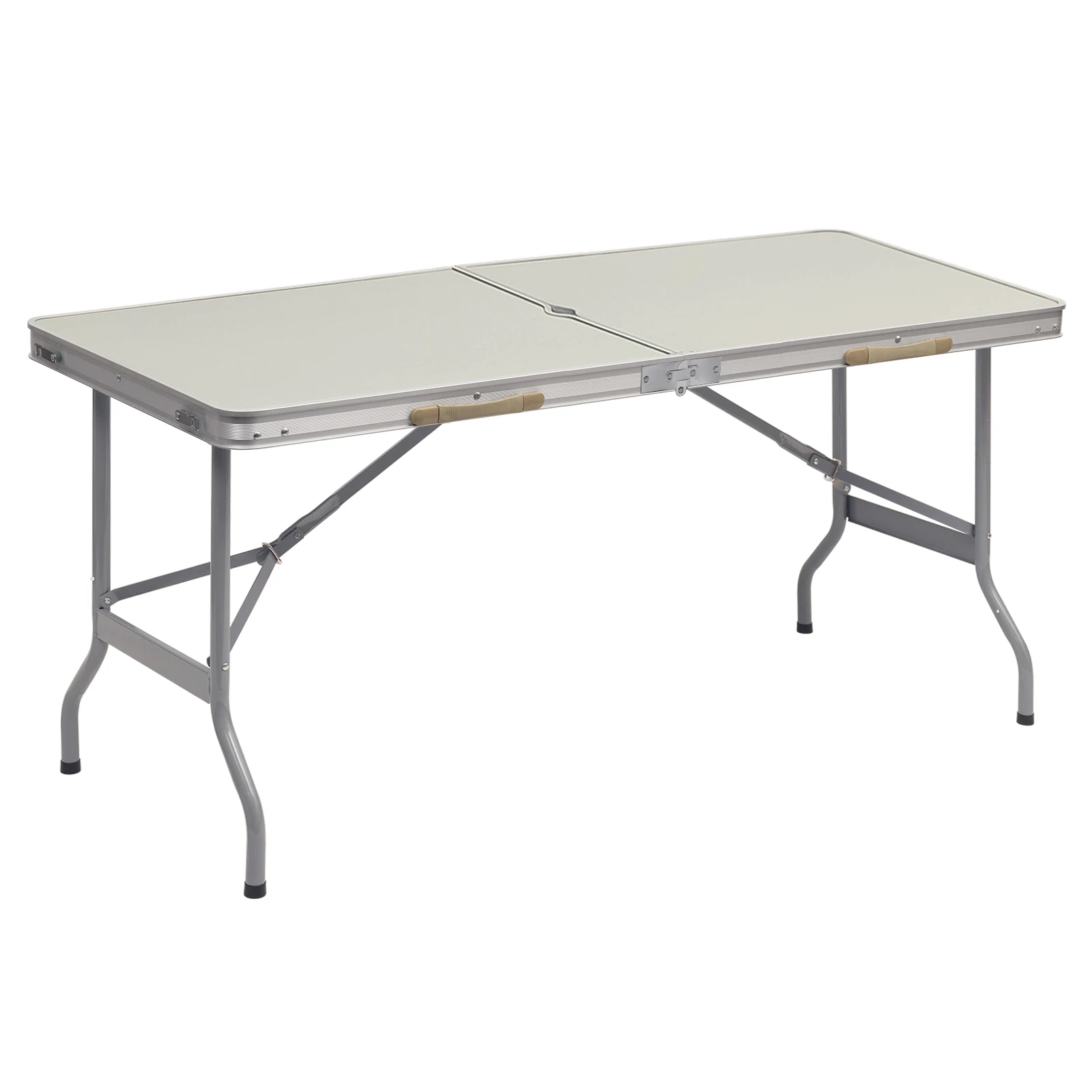 

Outdoor Folding Garden Table Aluminium Camping Table for 6 People Buffet Party Table for Picnic Garden Patio Balcony