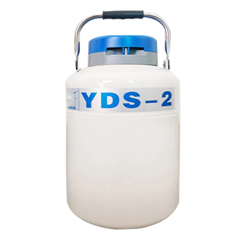 

2L Storage Type Liquid nitrogen container Cryogenic Tank dewar liquid nitrogen container Liquid Nitrogen tank YDS-2