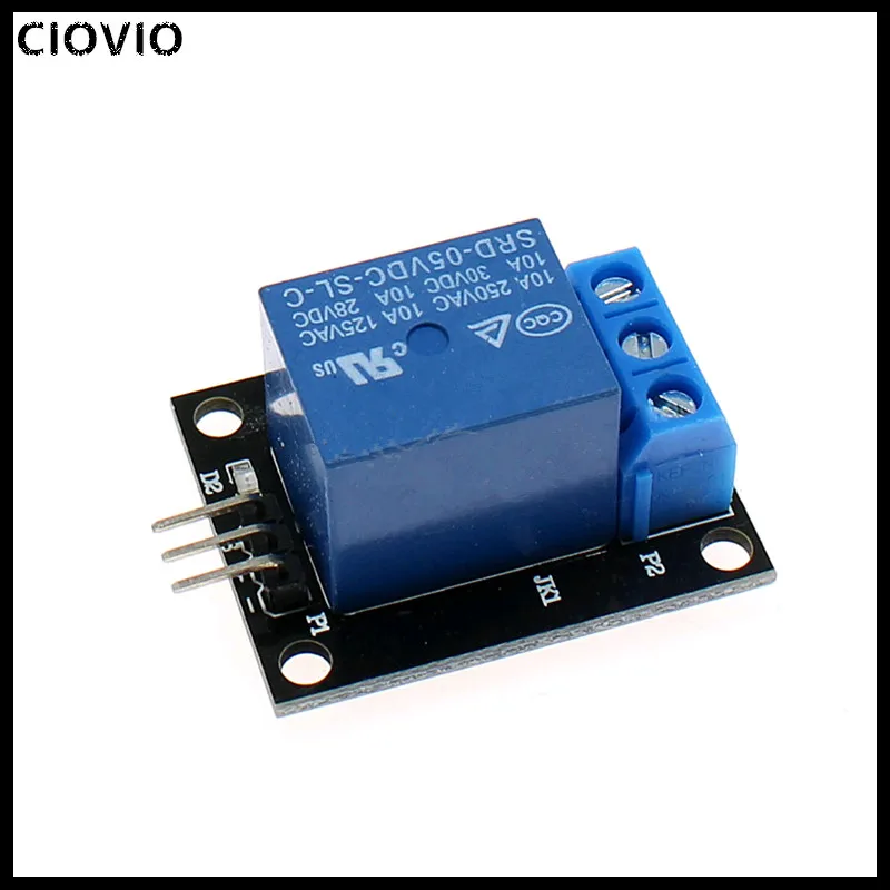 ciovio 20 pecas canal 5v modulo de rele para arduino 1 channel rele ky019 para pic avr dsp braco para arduino 01