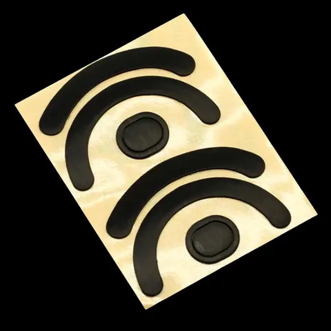 Besegad 2 Set Mice Feet Mouse Skates Pads Replacement for Logitech G403 G603 G703 Gaming Mouse Black