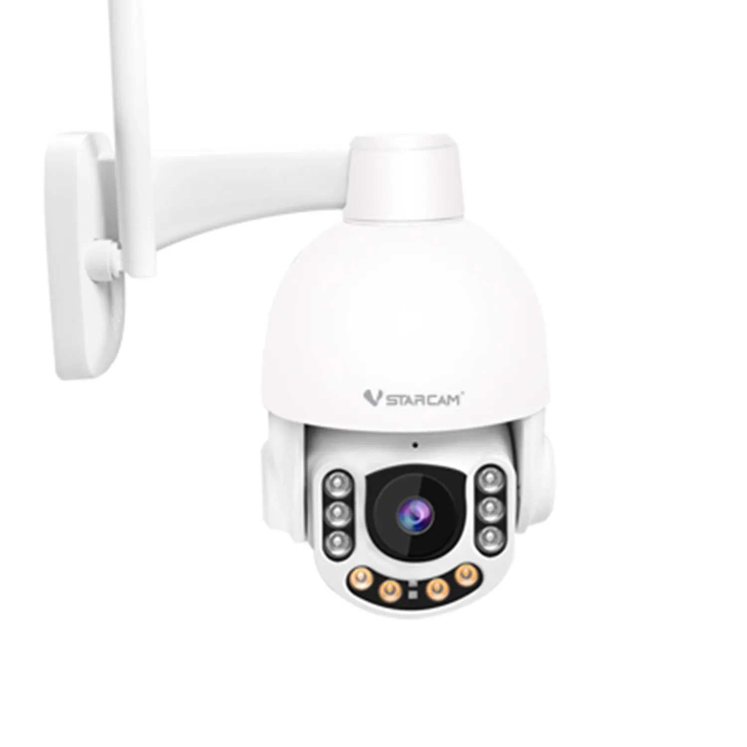 Vstarcam CS65 3MP 1296P 5X Zoom Full Color PTZ  IP Dome Camera Smoke Alarm AI Humanoid Absent Crying Detection CCTV Monitor