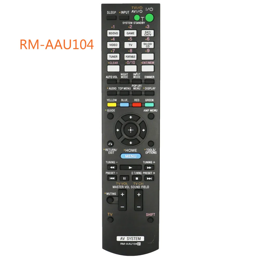 

NEW RM-AAU104 For Sony Multi Channel AV Receiver AV System Remote Control STR-DH520 STR-DH520/CA Replacement