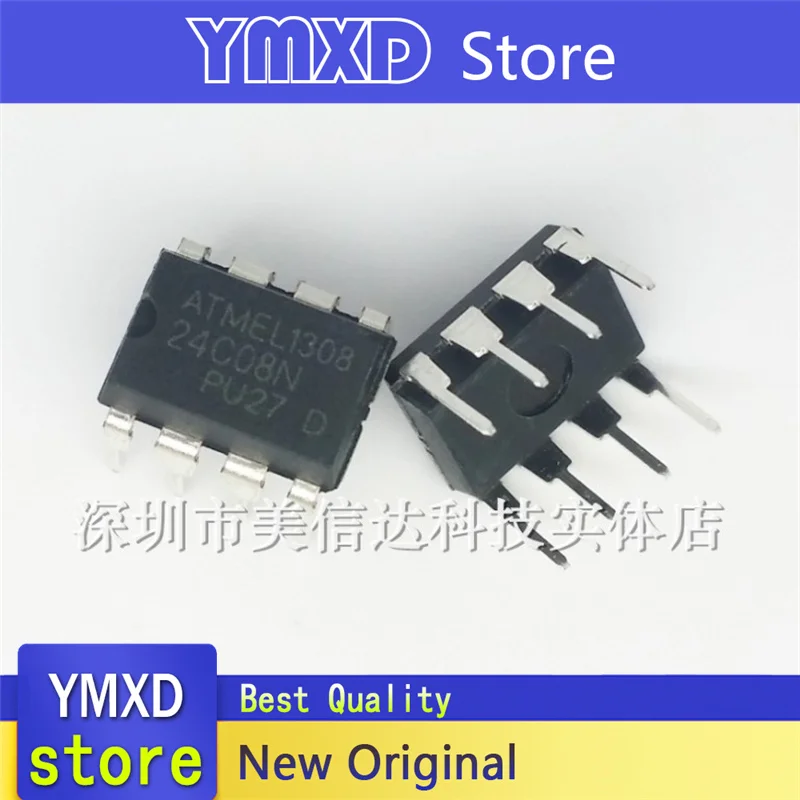 

10pcs/lot New Original 10pcs/lot New Original AT24C08A AT24C08 24C08N memory DIP-8 In Stock